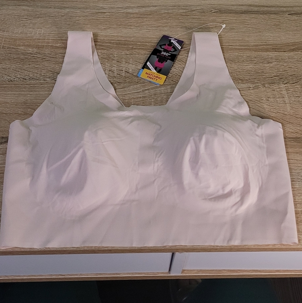 Bali Cool Comfort Wireless Bra Flex Fit Lightweight 2X NWT